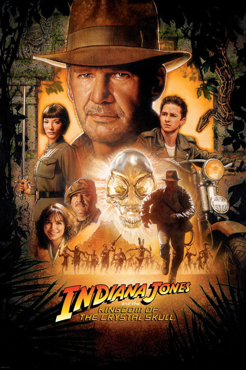 Indiana Jones and the Kingdom of the Crystal Skull постер