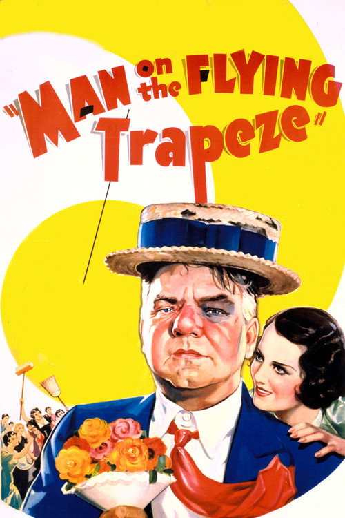 Man on the Flying Trapeze постер