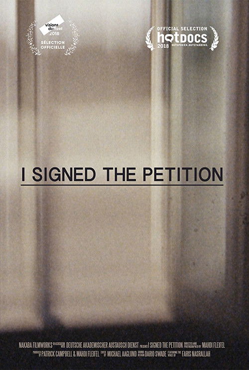 I Signed the Petition постер