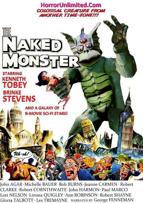 The Naked Monster постер