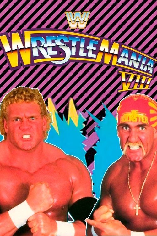 WWE WrestleMania VIII постер
