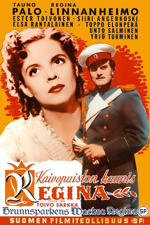 Kaivopuiston kaunis Regina постер