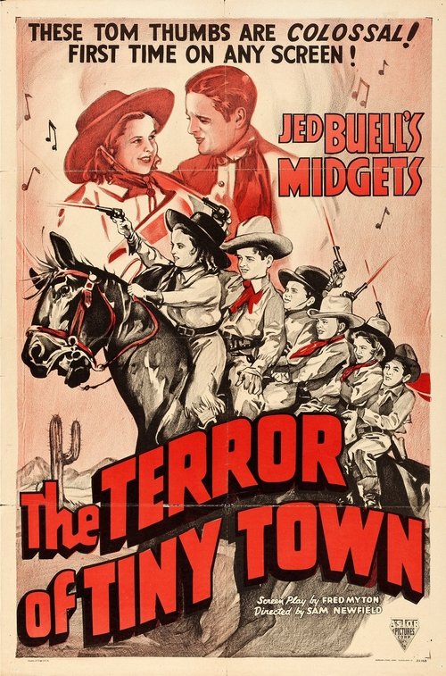 The Terror of Tiny Town постер