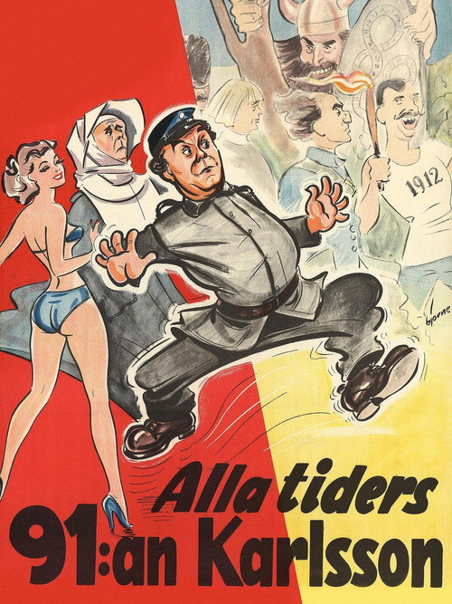 Alla tiders 91:an Karlsson постер