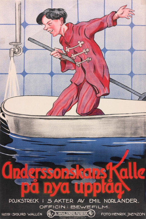 Anderssonskans Kalle på nya upptåg постер