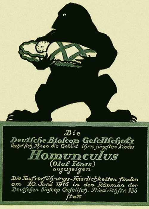 Homunculus, 3. Teil: Die Liebeskomödie des Homunculus постер