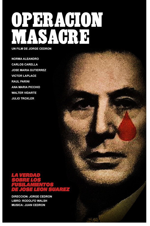 Operación Masacre постер