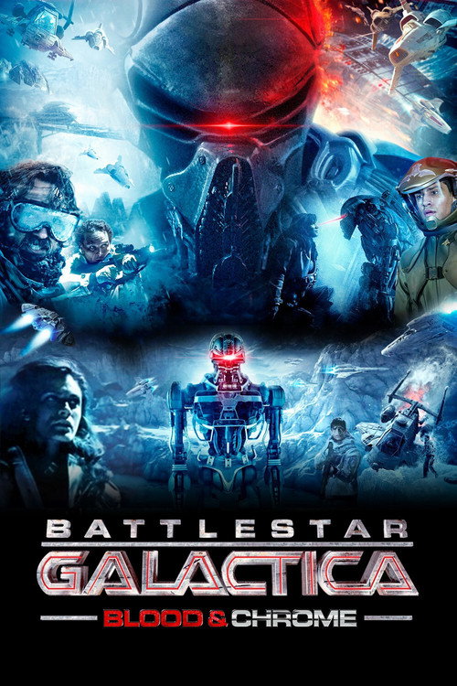 Battlestar Galactica: Blood & Chrome постер