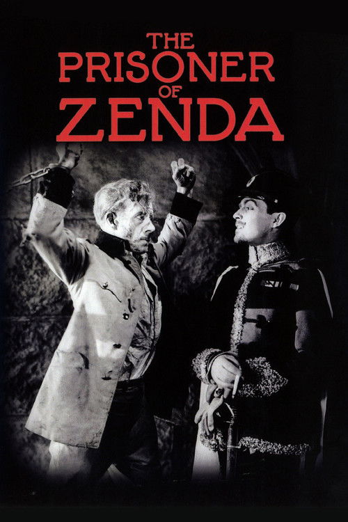 The Prisoner of Zenda постер