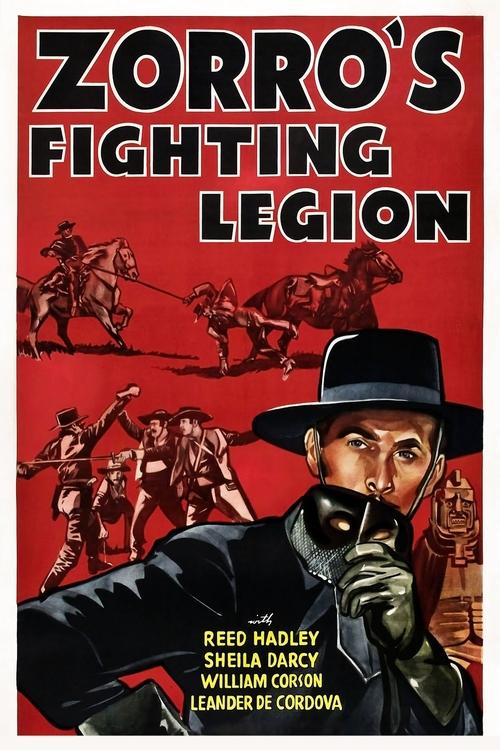 Zorro's Fighting Legion постер