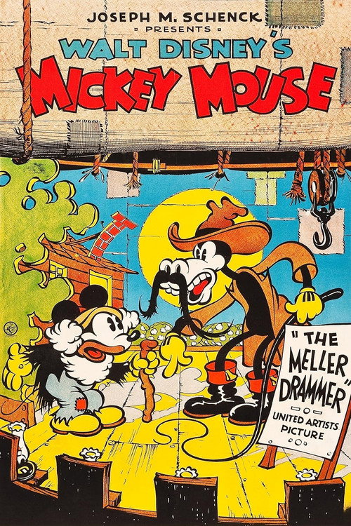 Mickey's Mellerdrammer постер