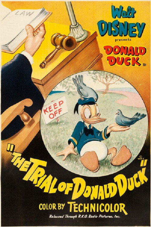 The Trial of Donald Duck постер