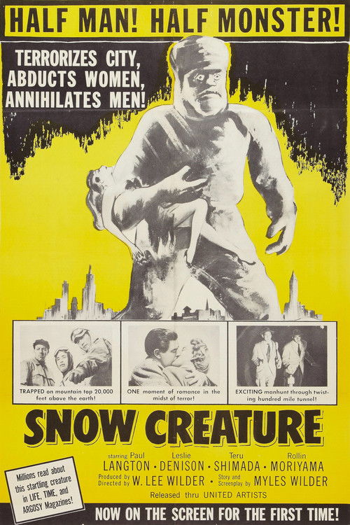 The Snow Creature постер