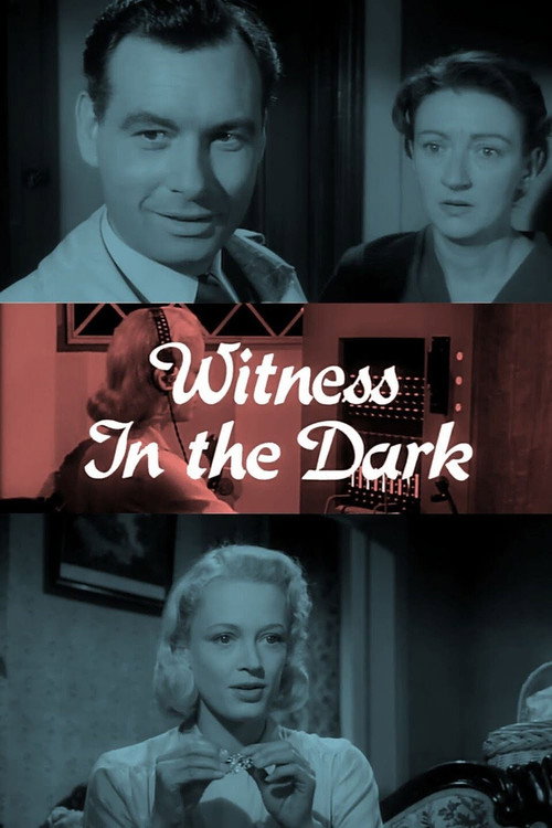 Witness in the Dark постер