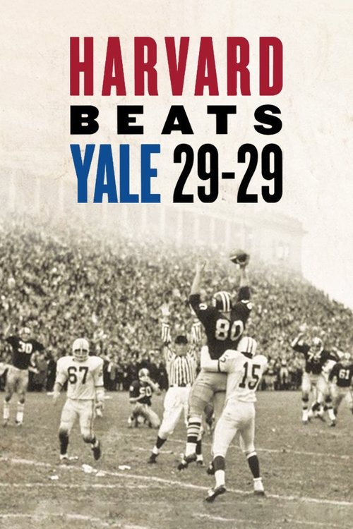 Harvard Beats Yale 29-29 постер