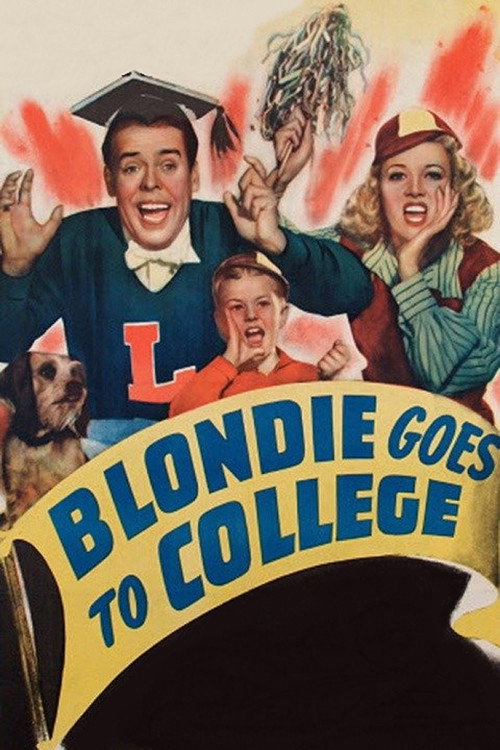 Blondie Goes to College постер
