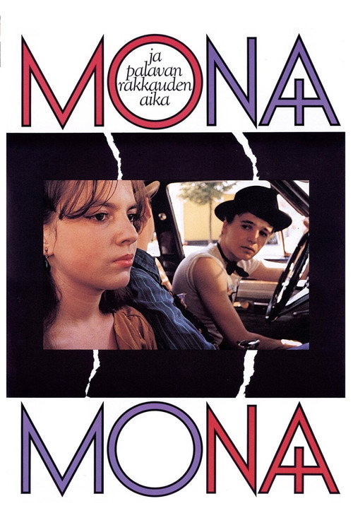 Mona ja palavan rakkauden aika постер