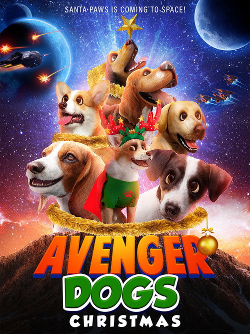Avenger Dogs Christmas постер