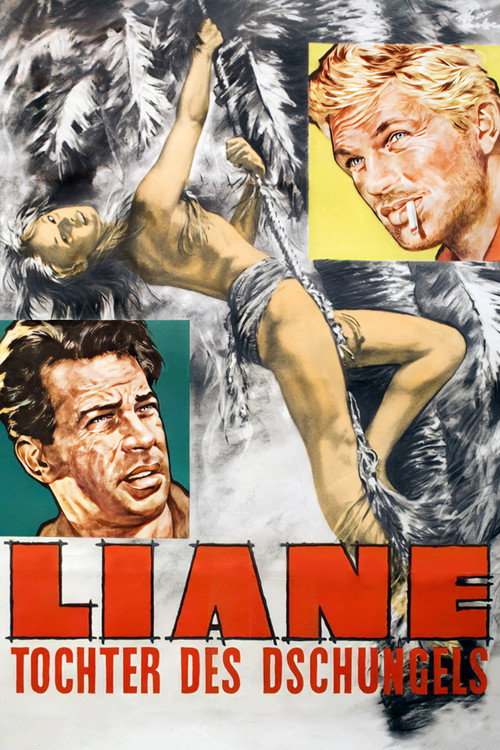 Liane, die Tochter des Dschungels постер