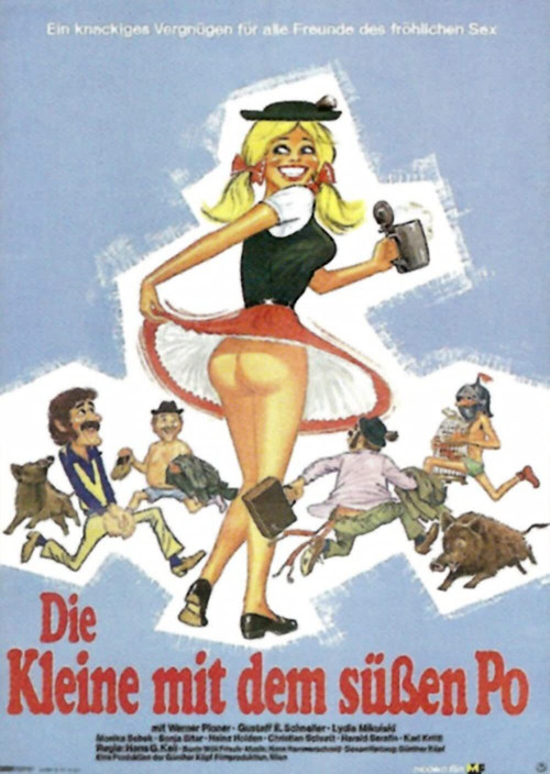 Die Kleine mit dem süßen Po постер