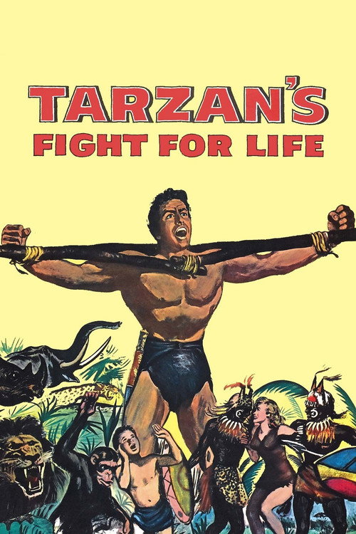 Tarzan's Fight for Life постер