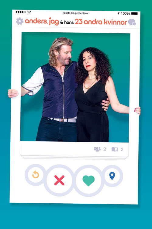 Anders, jag och hans 23 andra kvinnor постер