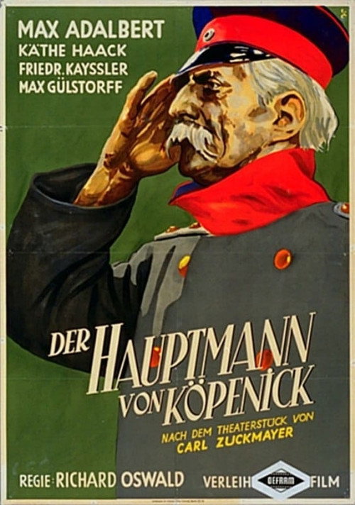 The Captain from Köpenick постер