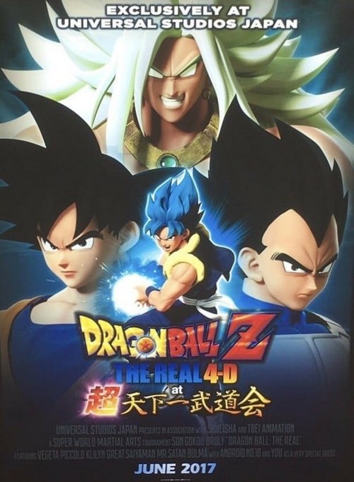 Dragon Ball Z: The Real 4-D at Super Tenkaichi Budokai постер