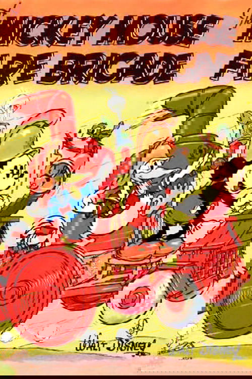 Mickey's Fire Brigade постер