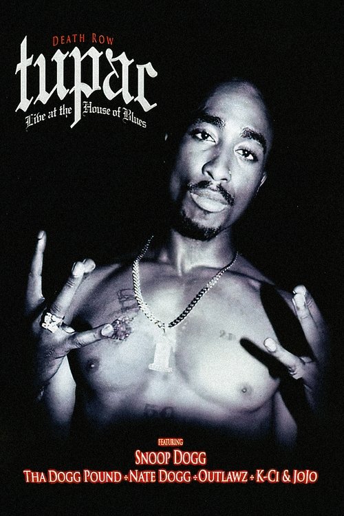 Tupac: Live at the House of Blues постер