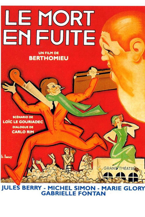 Le Mort en fuite постер