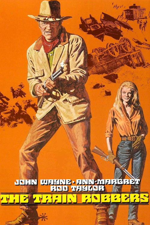 The Train Robbers постер