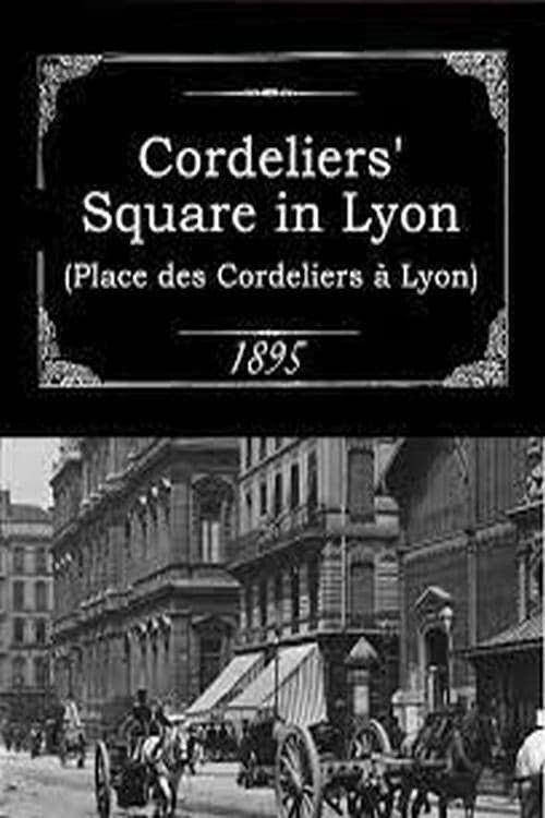 Place des Cordeliers à Lyon постер