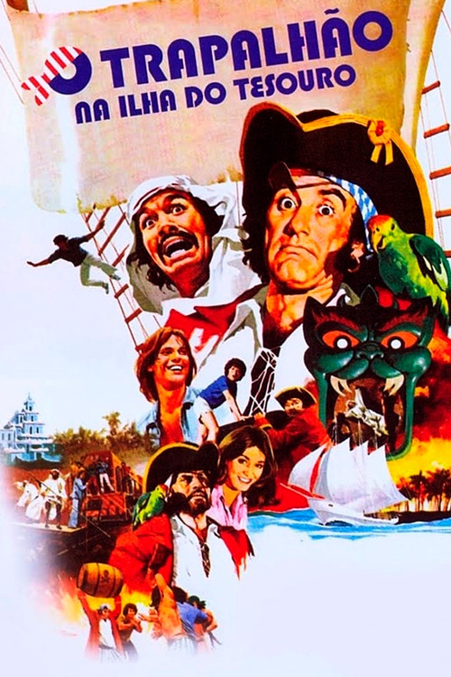 The Trapalhão in Treasure Island постер