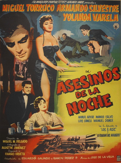 Asesinos de la noche постер