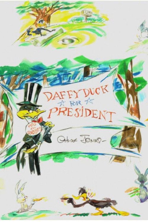 Daffy Duck for President постер