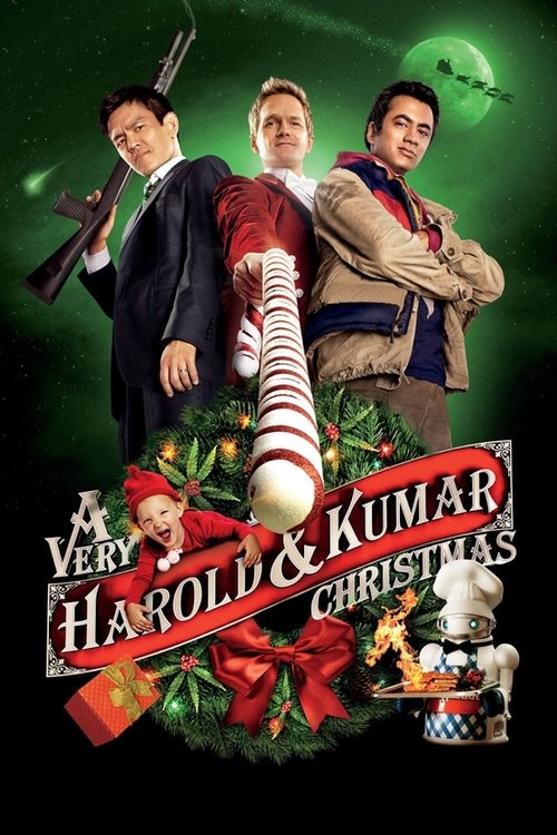 A Very Harold & Kumar Christmas постер