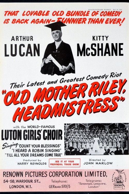 Old Mother Riley, Headmistress постер