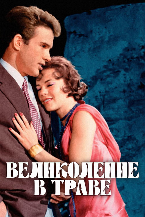 Великолепие в траве постер