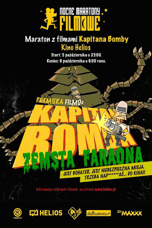 Kapitan Bomba - Zemsta Faraona постер