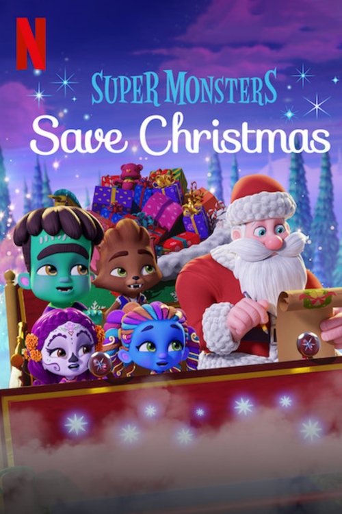 Super Monsters Save Christmas постер