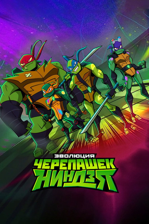 Эволюция Черепашек-ниндзя постер