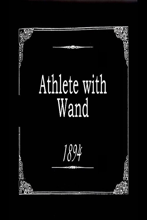 Athlete with Wand постер