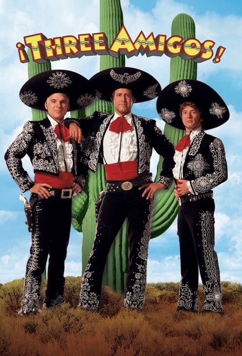 ¡Three Amigos! постер