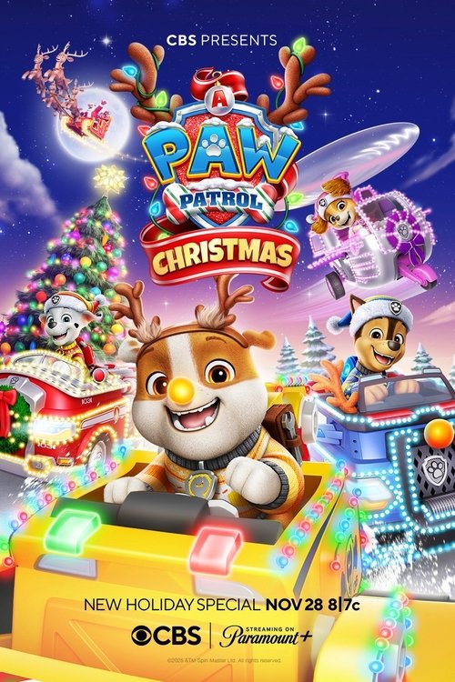 A Paw Patrol Christmas постер