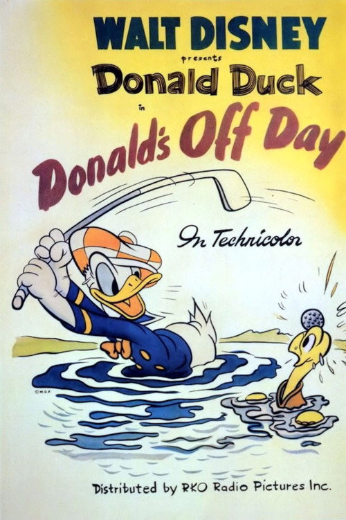 Donald's Off Day постер