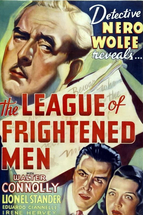 The League of Frightened Men постер