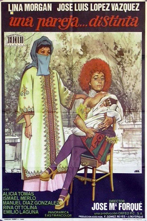 Una pareja... distinta постер