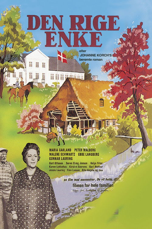 Den rige enke постер
