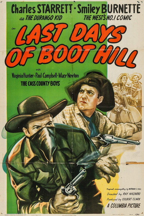 Last Days of Boot Hill постер